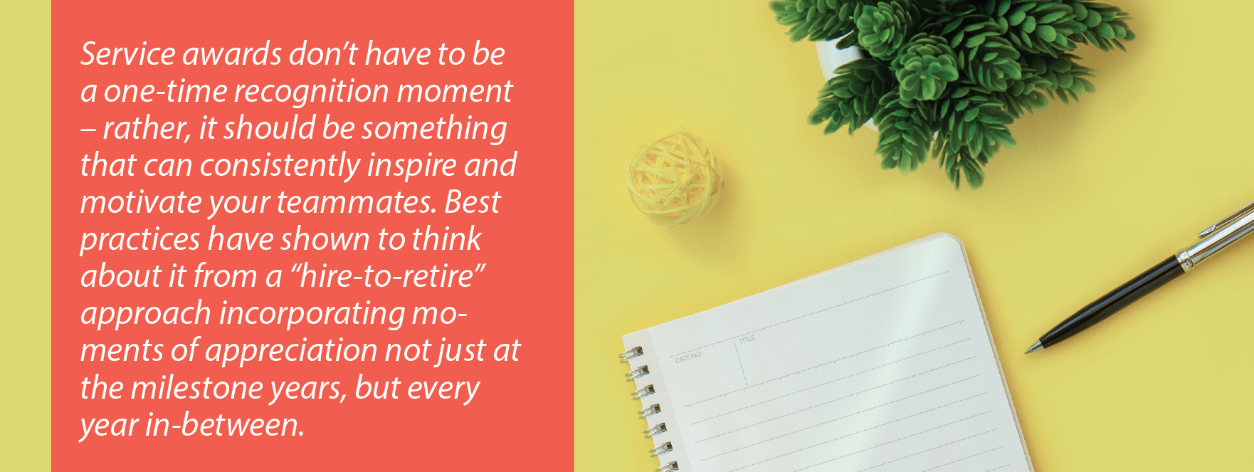 Today’s Service Awards Incentive Services