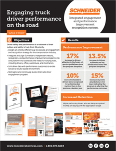 Schneider Case Study - Incentive Services - Image